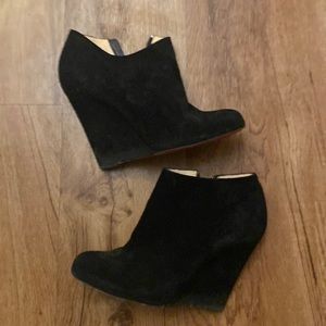 Christian Louboutin Black suede Bootie